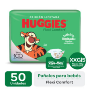 Huggies Flexi Comfort XXG x 50un. Disney