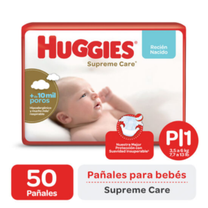 Huggies Supreme Care P x 50un.