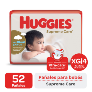 Huggies Supreme Care XG x 52un.