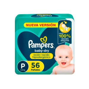 Pampers Baby-dry P x 56un.