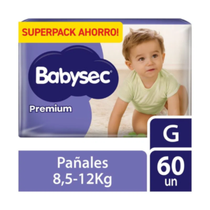 Babysec Premium G Jumbo Pack x 60un.