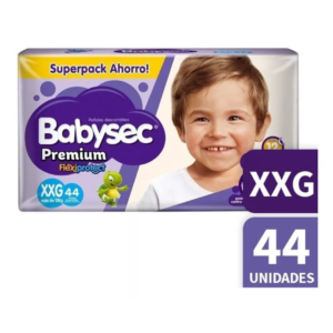 Babysec Premium XXG Jumbo Pack x 44un.