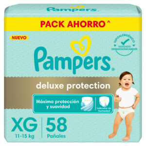Pampers Deluxe Protection XG x 58un.