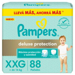 Pampers Deluxe Protection XXG x 88un.