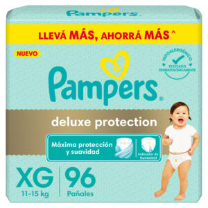 Pampers Deluxe Protection XG x 96un.
