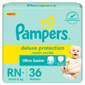Pampers Deluxe Protection R/N+ x 36un.