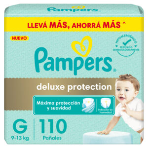Pampers Deluxe Protection G x 110un.